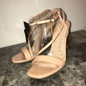 Nude Patent Leather Heels